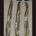 Monaco Cuban Link Chain, 12 mm